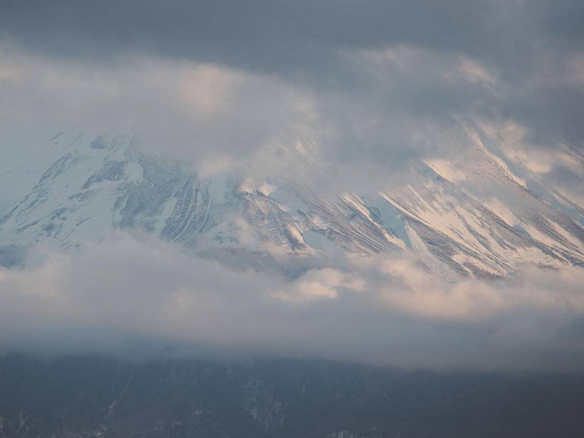 The view from the village